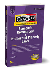 Taxmann Cracker -Economic Commercial & Intellectual Property Laws Book for CS Executive by N.S. Zad, Pankaj Kumar